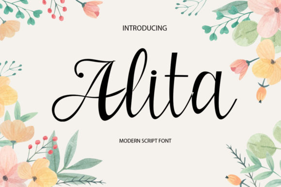 Alita: A Timeless Handwritten Font for Elegant Branding