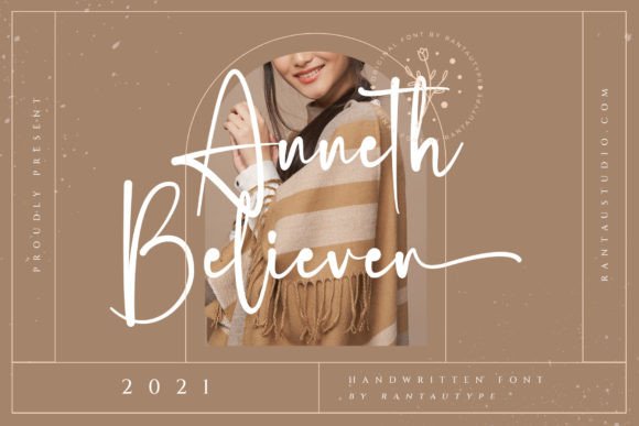 Anneth Believer: A Handwritten Font for Modern Web Design and Digital Branding