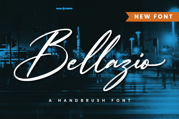 Bellazio: A Modern Brush Font for Digital Designers