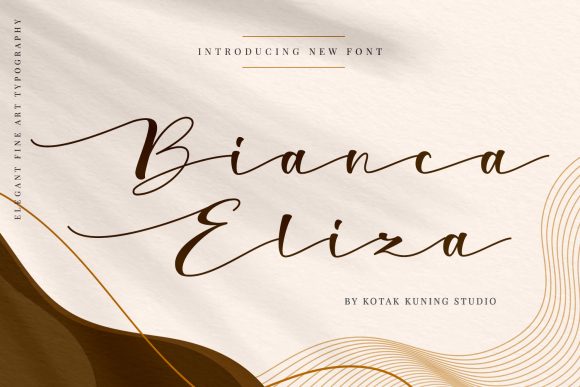 Bianca Eliza: A Sweet Script Font That Elevates Web Design