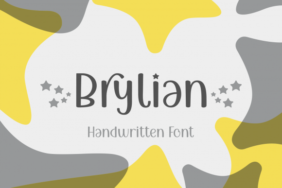 Brylian: A Playful Handwritten Font for Digital Design Projects