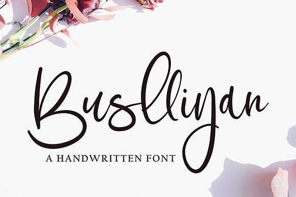 Busllyan Font: A Whimsical Script for Modern Web Design and Brand Identity