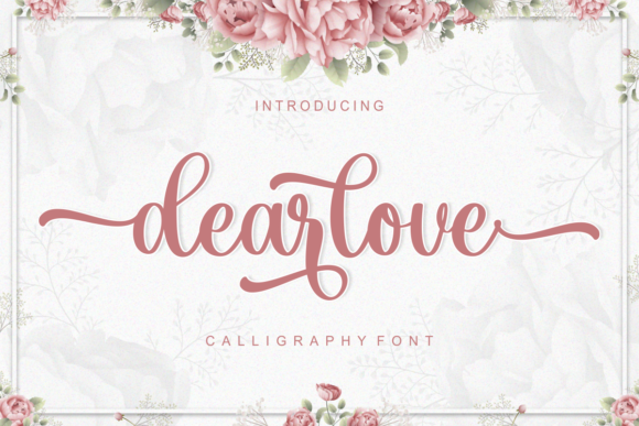 Dearlove: A Script Font That Elevates Small Business Branding