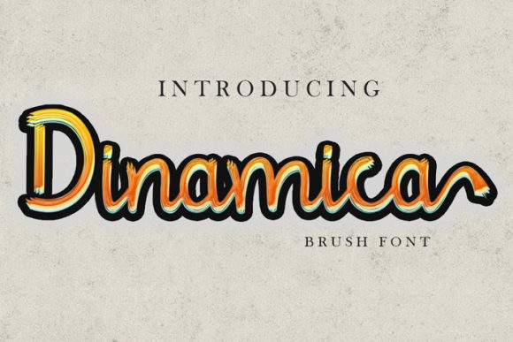 Dinamica: The Handwritten Font That Elevates Digital Campaigns