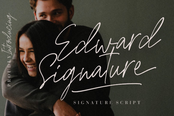 Edward Signature: Elevating Handmade Design with Timeless Script Elegance