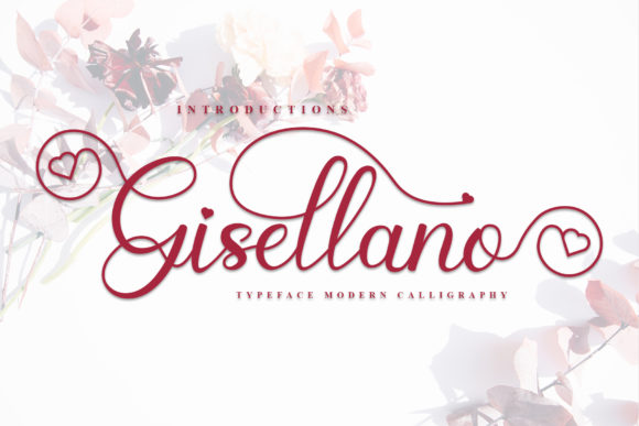 Elevate Your Brand with Gisellano: A Luxurious Handwritten Font for Business Owners