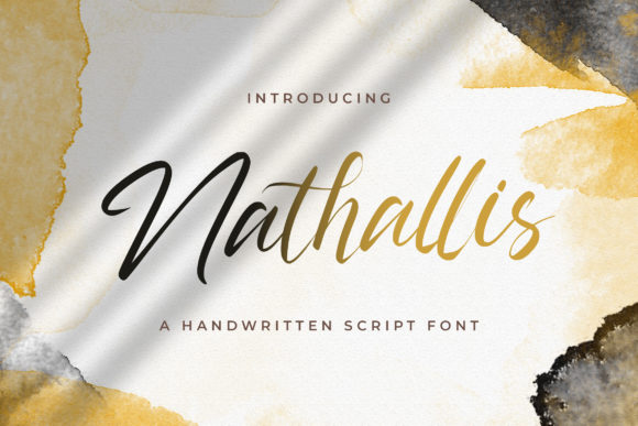 Elevate Your Handmade Designs with the Nathallis Script Font