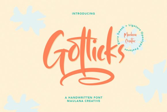 Gotlicks: A Warm & Versatile Handwritten Font for Creative Branding