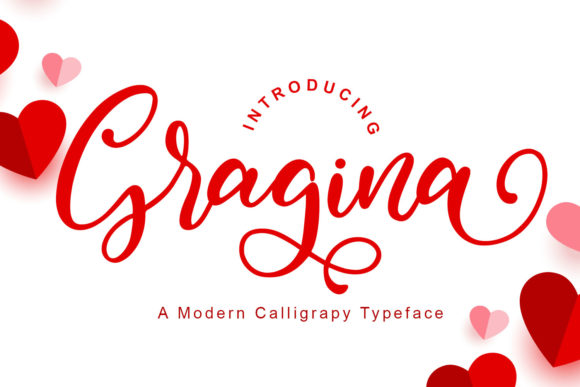 Gragina: A Timeless Script Font for Crafters and Product Designers