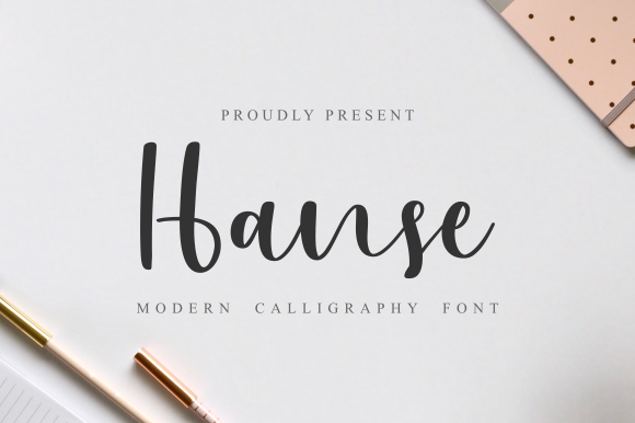 Hanse: A Sweet Handwritten Font for Playful Brand Designs