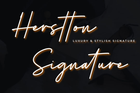 Herstton Signature: A Handwritten Font That Elevates Web Design