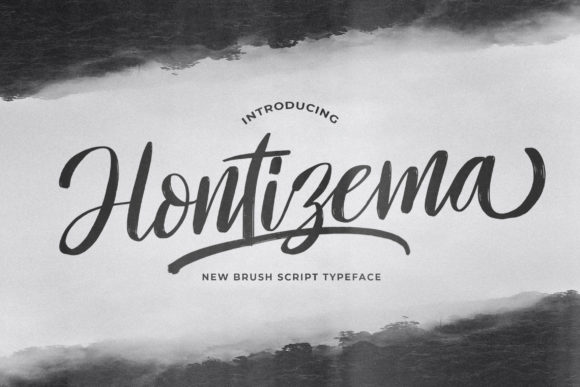 Hontizema: A Handwritten Font for Elegant Editorial Design
