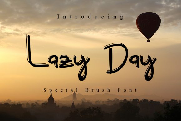Lazy Day Font: The Perfect Handwritten Typeface for Crafters and Makers