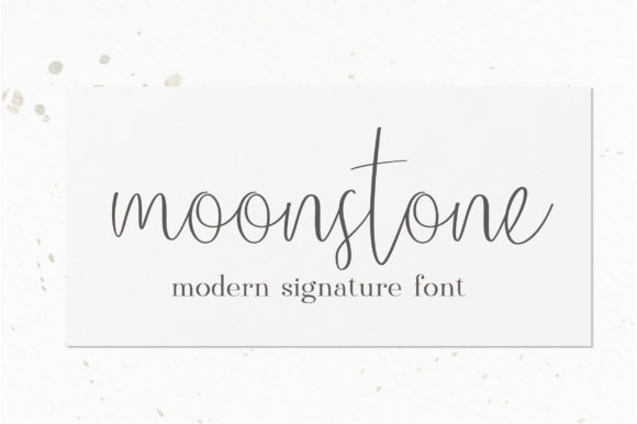 Moonstone: A Stylish Script Font for Modern Marketing Visuals