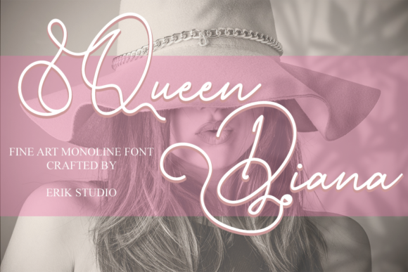 Queen Diana Font: Elevating Campaign Design with Elegant Handwritten Typography