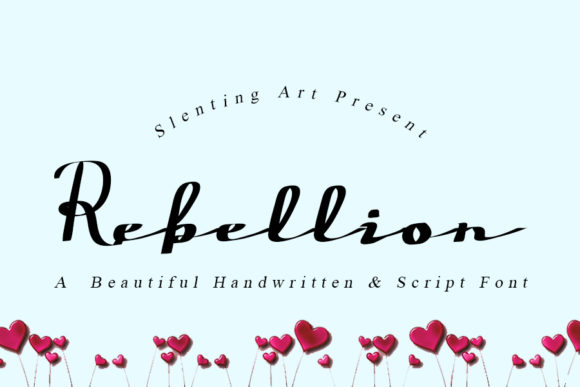Rebellion: A Light Handwritten Font That Elevates Editorial Design