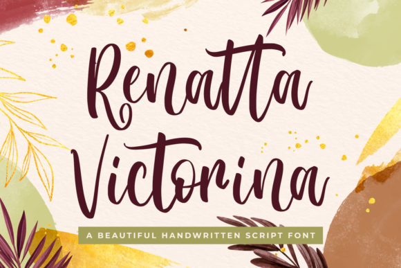 Renatta Victorina: A Stylish Handwritten Font for Modern Marketing and Digital Design