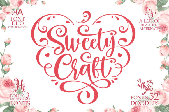 Sweety Craft: A Versatile Font for Modern Web Design and Digital Branding