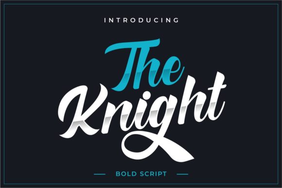 The Knight Font: How a Vintage Script Can Elevate Your Brand