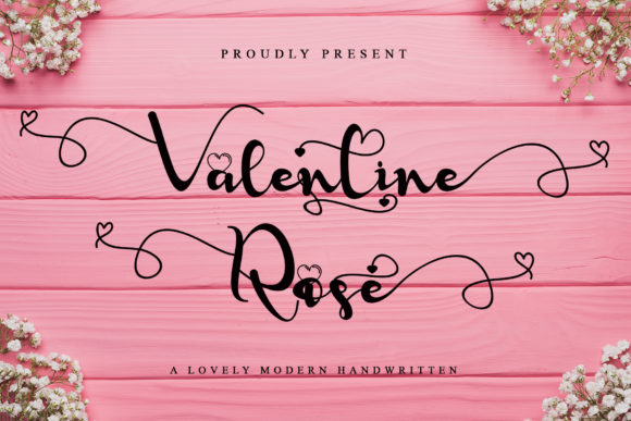 Valentine Rose: A Sweet Script Font for Elegant Editorial Design