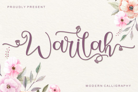 Warilah: A Sweet Script Typeface for Modern Web Design