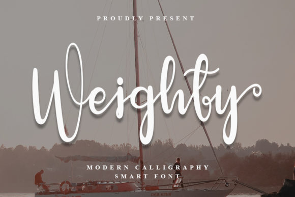 Weighty: A Bold Handwritten Font for Confident Brand Identities
